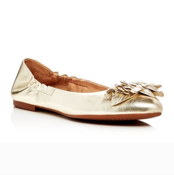 NWOT Tori Burch Blossom Ballet Flat - Picture 1 of 7